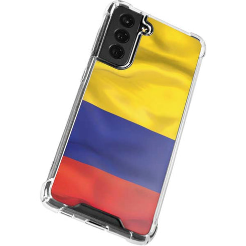 Colombia Flag Galaxy S21 FE Clear Case